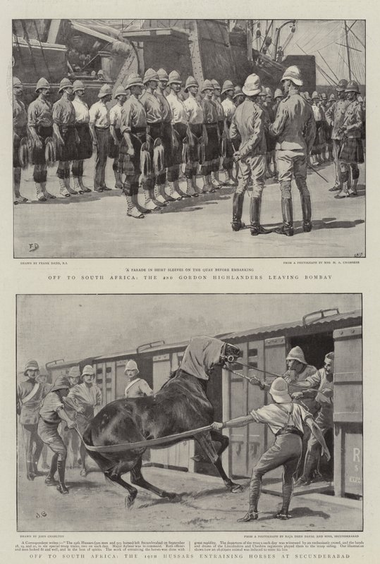 Odjezd do Jižní Afriky od Frank Dadd