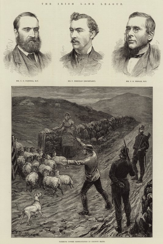 Irská zemská liga od Frank Dadd