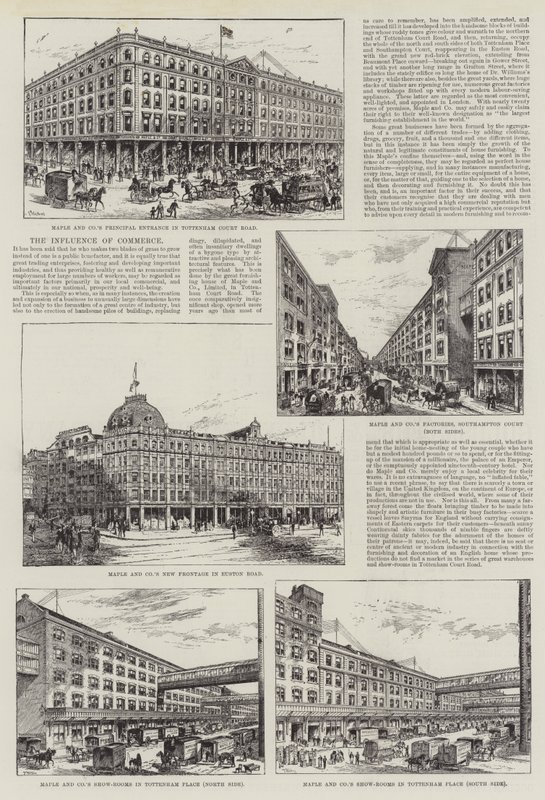 Reklama, Maple and Company od Frank Watkins