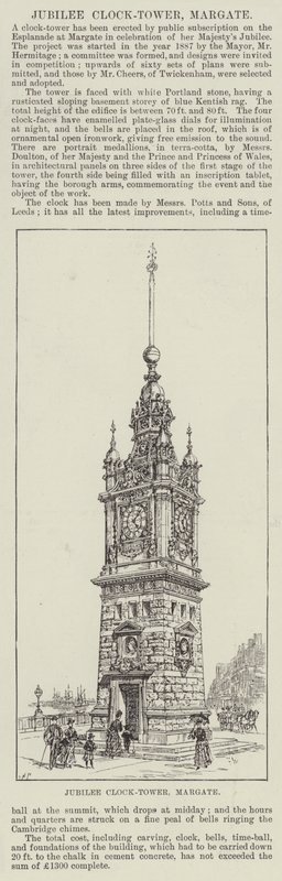 Jubilejní hodinová věž, Margate od Frank Watkins