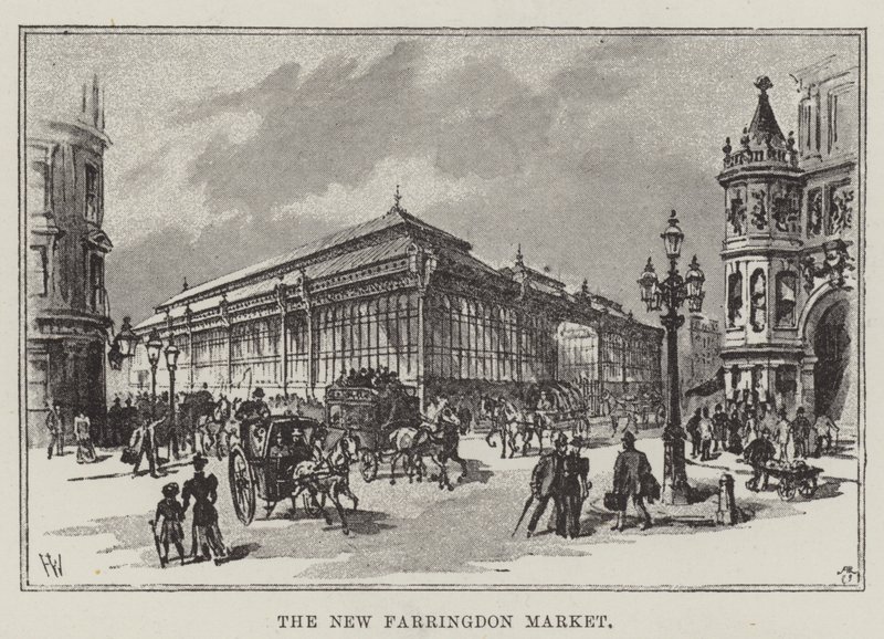 Nový trh Farringdon od Frank Watkins