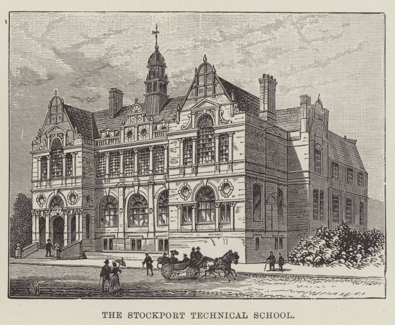 Technická škola Stockport od Frank Watkins