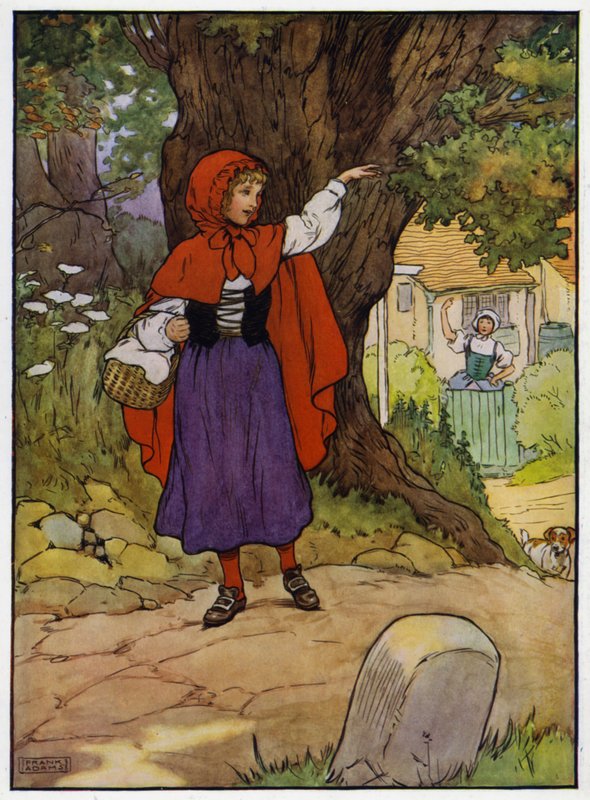 Červená karkulka (barva lito) od Frank Adams