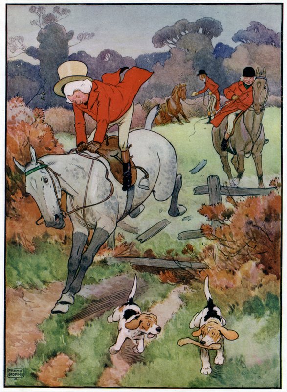 Tři Jolly Huntsmen od Frank Adams