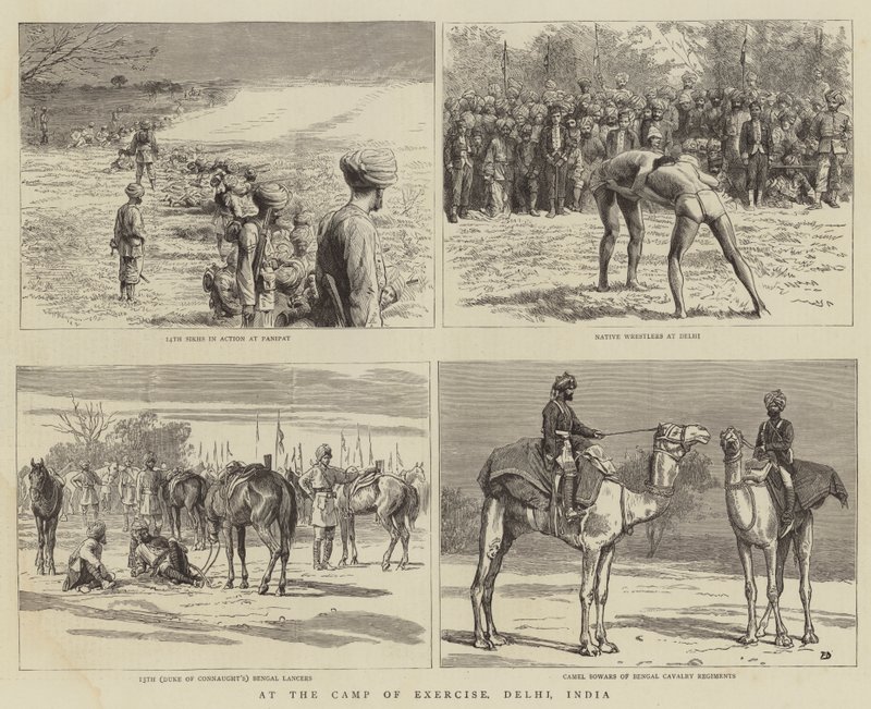 V Camp of Exercise, Dillí, Indie od Frank Dadd