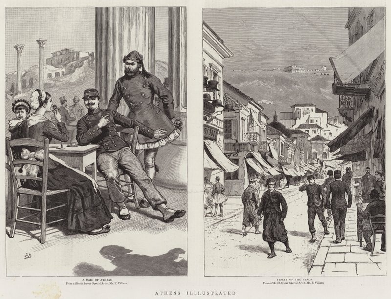 Athens Illustrated od Frank Dadd