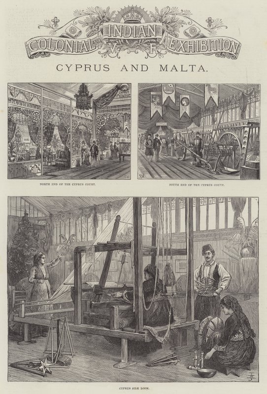 Koloniální a indická výstava, Kypr a Malta od Frank Watkins