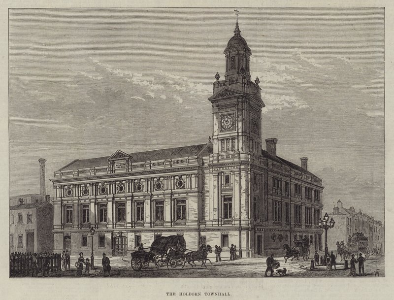 Radnice Holborn od Frank Watkins