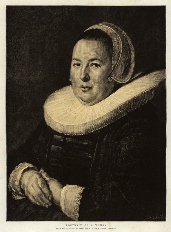 Portrét ženy od Frans Hals