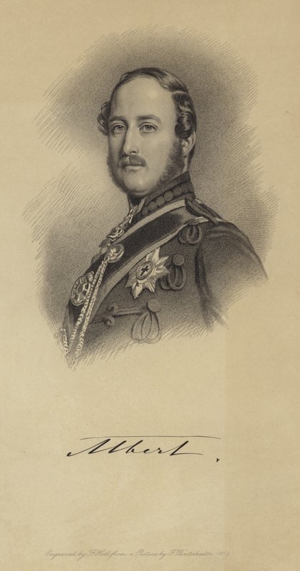 Portrét Alberta, prince-konzora od Franz Xaver Winterhalter