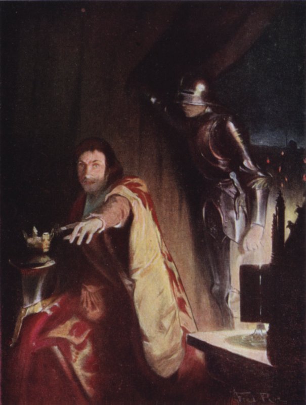 King Richard III (barevné lito) od Fred Roe