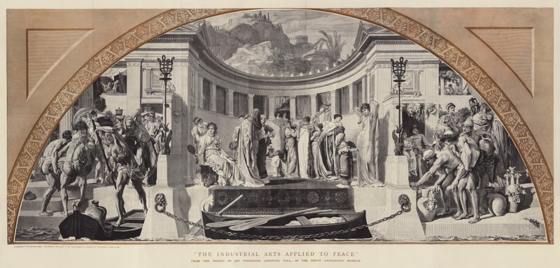 Průmyslové umění se ucházelo o mír od Frederic Leighton