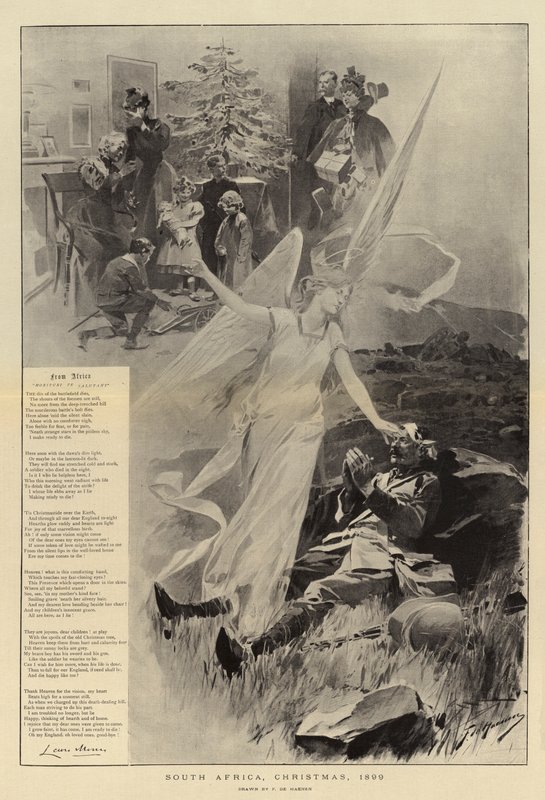Jižní Afrika, Vánoce, 1899 od Frederic de Haenen