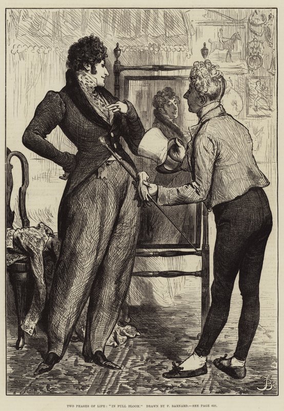 Dvě fáze života, v plném květu od Frederick Barnard