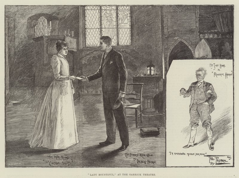 Lady Bountiful, v divadle Garrick od Frederick Pegram