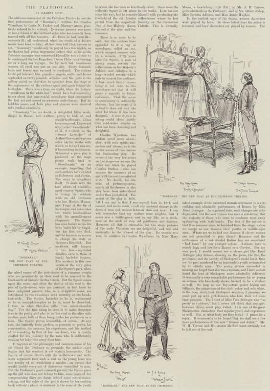 Rosemary, v divadle Criterion od Frederick Pegram