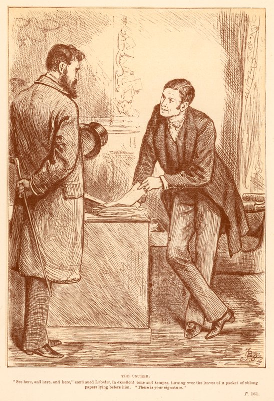 Lichvář od Frederick Barnard
