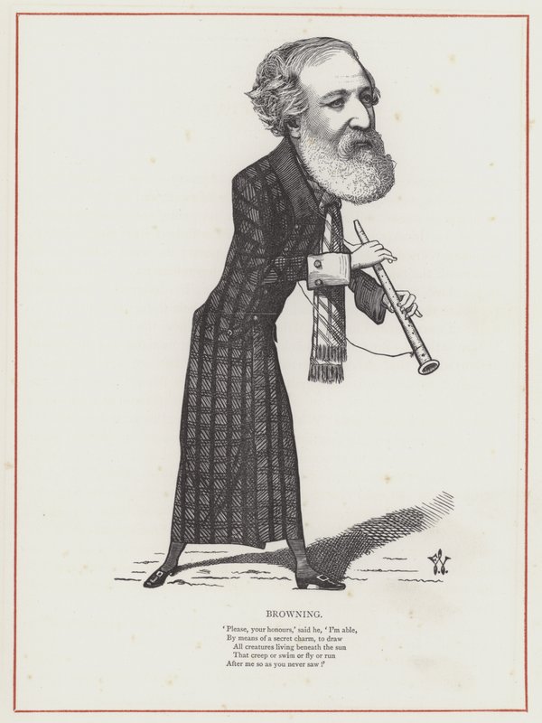Robert Browning od Frederick Waddy