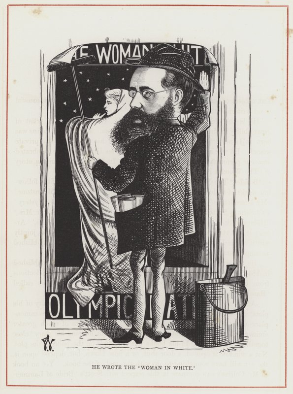 Wilkie Collins, Žena v bílém od Frederick Waddy