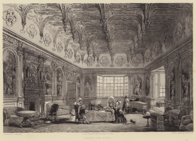 Audley End, Essex od Frederick William Fairholt