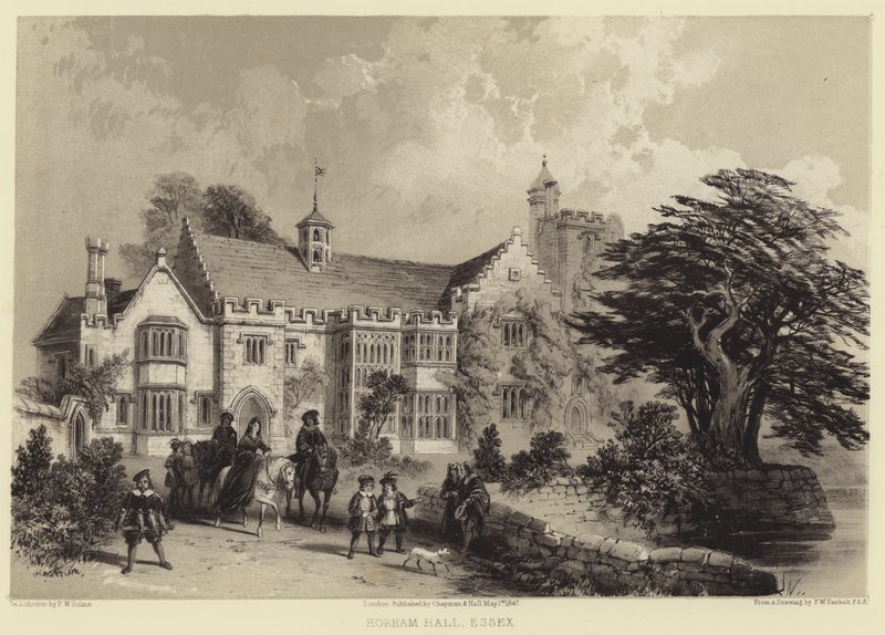 Horham Hall, Essex od Frederick William Fairholt