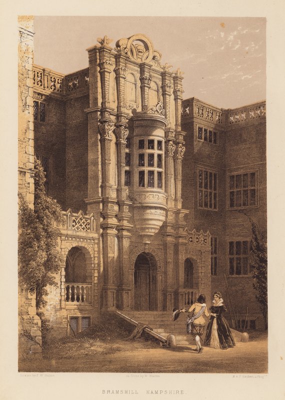 Bramshill, Hampshire (akvatinta) od Frederick William Hulme