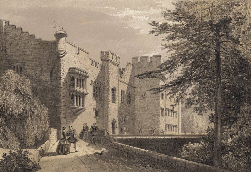 Brougham Hall, Westmoreland od Frederick William Hulme