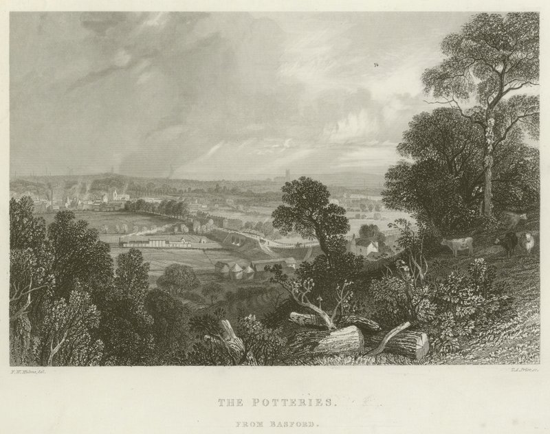 The Potteries, z Basfordu od Frederick William Hulme