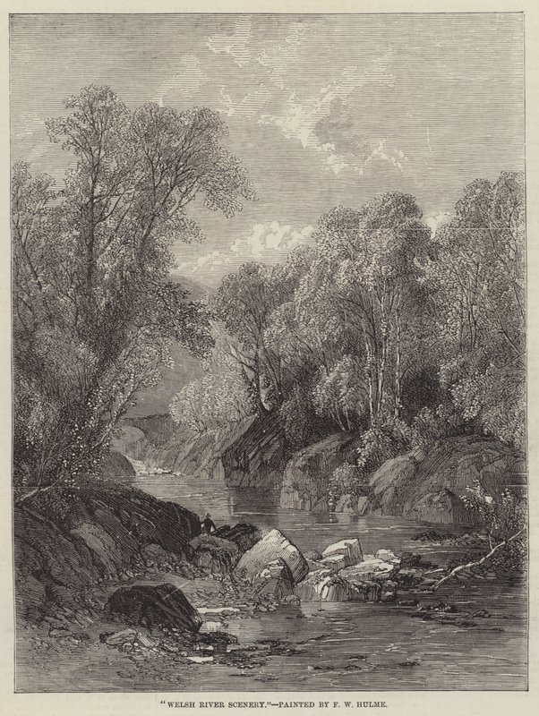 Krajina řeky Welsh od Frederick William Hulme
