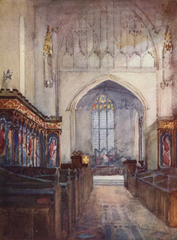 Kostel Astley od Frederick William Newton Whitehead