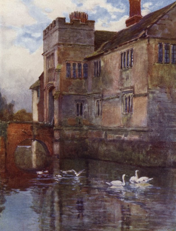 Baddesley Clinton Hall od Frederick William Newton Whitehead