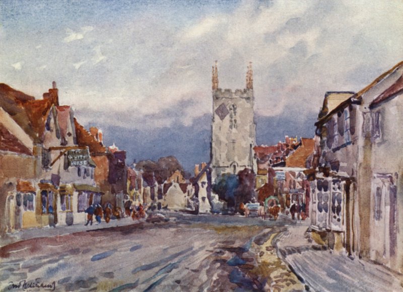 Henley-in-Arden od Frederick William Newton Whitehead