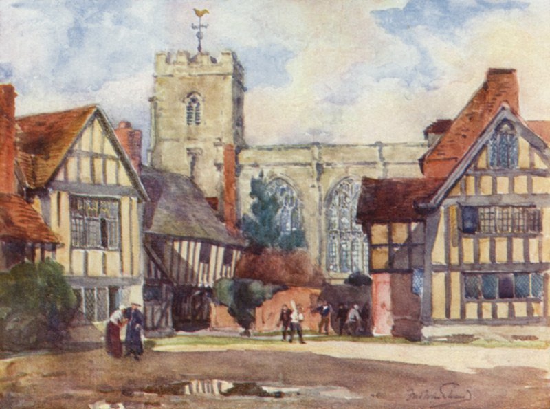 Stratford-on-Avon, The Grammar School od Frederick William Newton Whitehead