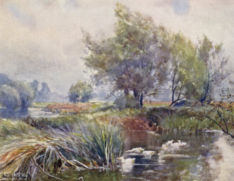 Avon, pod Stratford-on-Avon od Frederick William Newton Whitehead