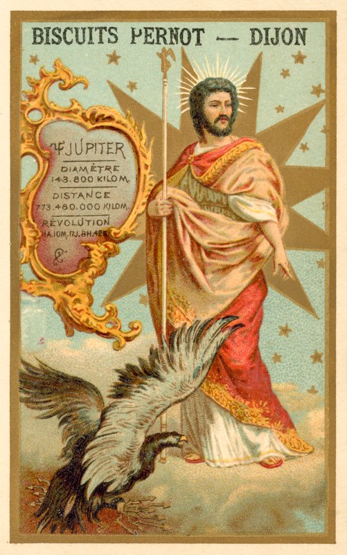 Jupiter (chromolitho) od French School