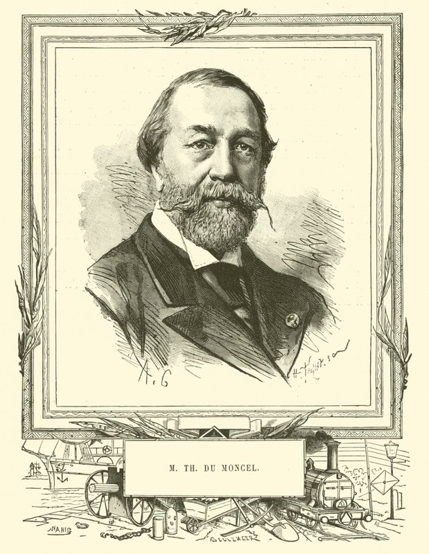 Pan Thomas Du Moncel od French School