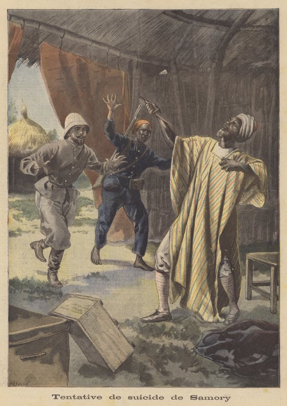 Pokus o sebevraždu Samory Toure od French School