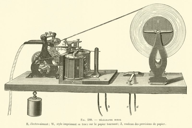 Telegraphe Morse od French School