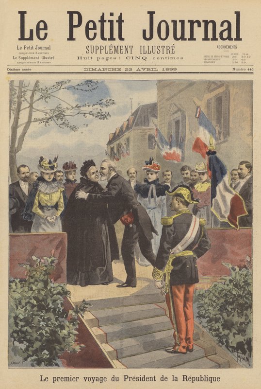 První oficiální cesta francouzského prezidenta Loubeta od French School