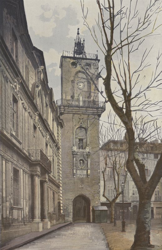Aix, radnice a zvonice od French Photographer