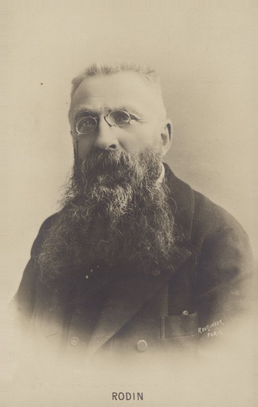 Auguste Rodin, francouzský sochař od French Photographer