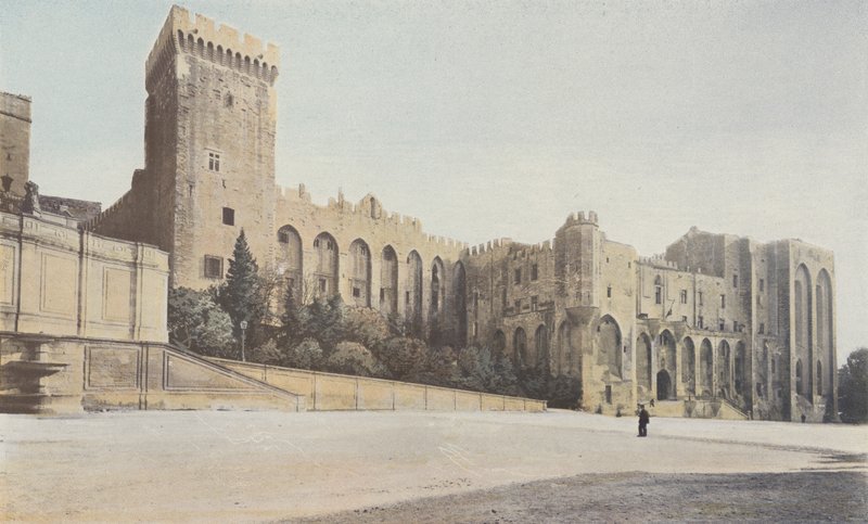 Avignon, Zámek papežů, Ensemble N O od French Photographer