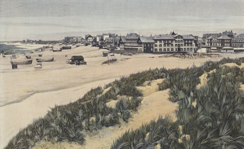 Berck-sur-Mer, Panorama pláže od French Photographer