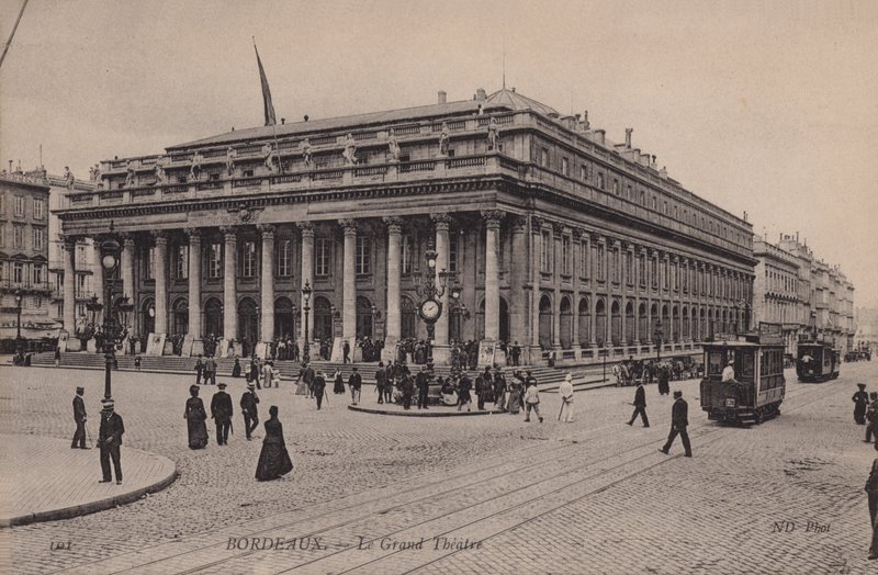 Bordeaux, Velké divadlo od French Photographer