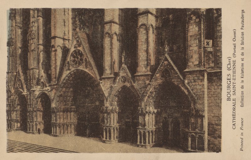 Bourges, Cher, katedrála Saint-Etienne od French Photographer