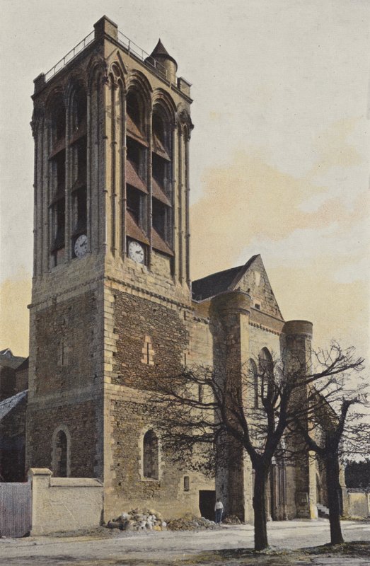 Champeaux, Kostel, Fasáda O od French Photographer