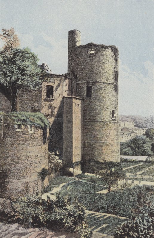 Clisson, věže a jáma od French Photographer