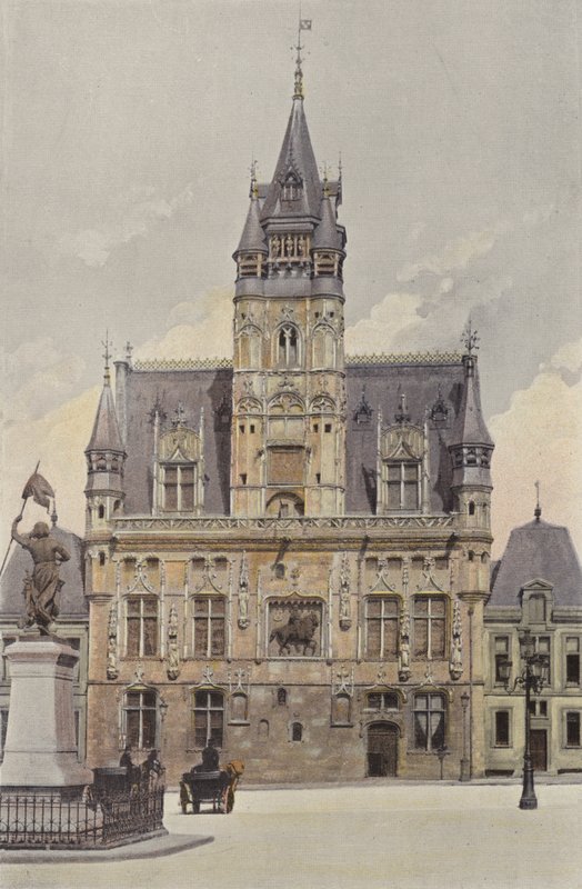 Compiegne, radnice od French Photographer