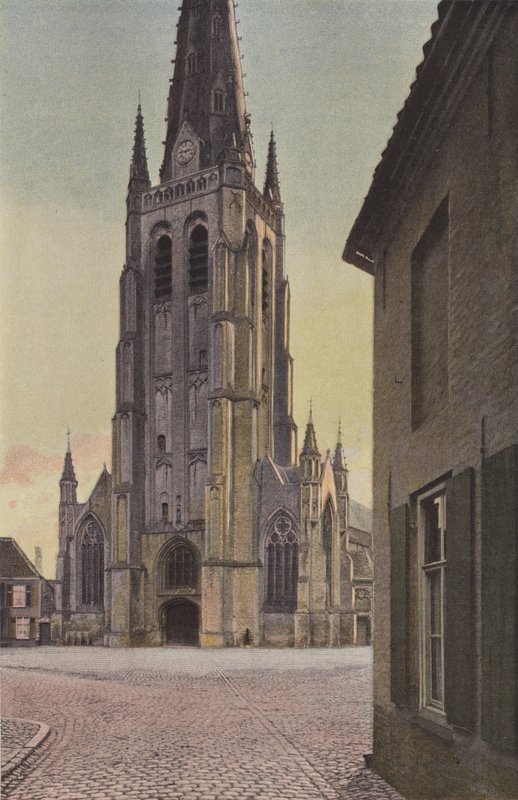 Hondschoote, Eglise, Facade O od French Photographer