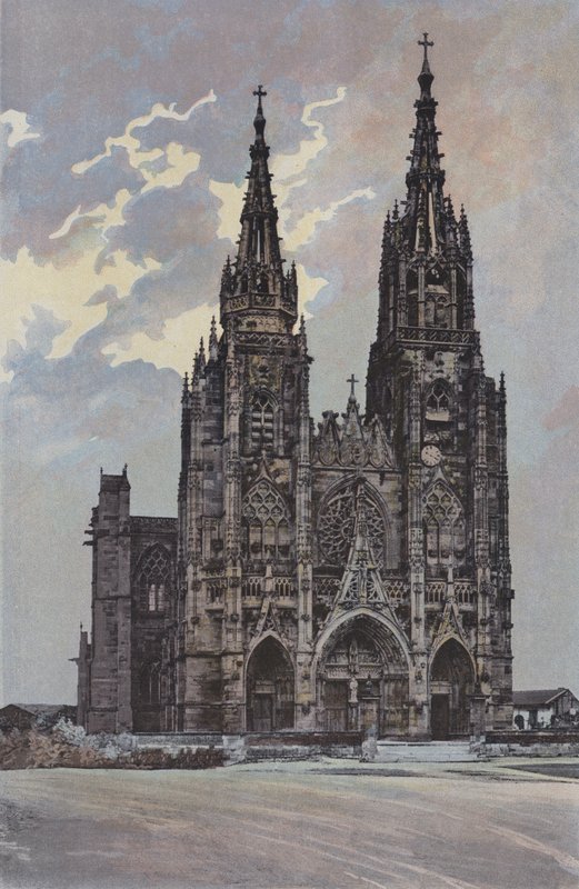 LEpine, kostel Notre-Dame, Ensemble N O od French Photographer
